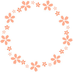 Cute Cherry Blossom floral wreath