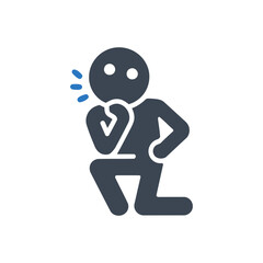 Thinking Puzzled Person Icon