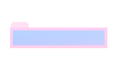 Clip art of pink conversation frame