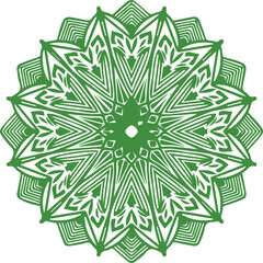 Beautiful flower art and mandala vector design