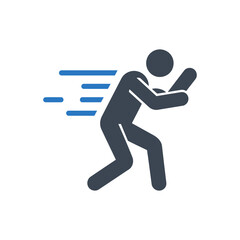 Running with Urgency Icon