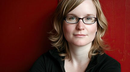 Her glasses symbolize her unwavering dedication to learning, a constant reminder of her thirst for knowledge.