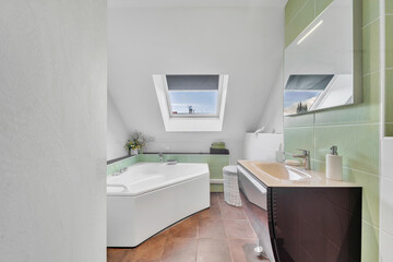 modern bathroom interior