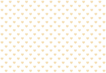 Heart Wheat color on white background. For Background.