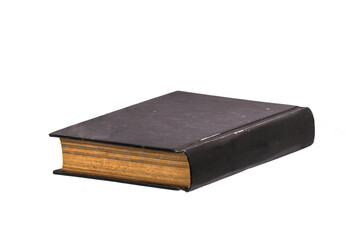 old book isolated on white