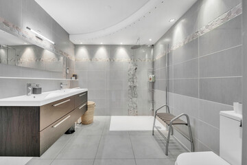 modern bathroom interior