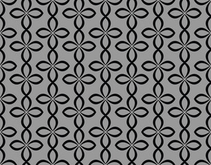 Abstract geometric seamless pattern. Modern stylish texture. Repeating vector background.