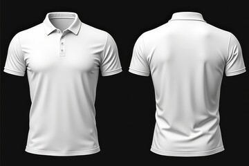 Elegant White Polo Shirt Designs Perfect for Casual and Formal, Ideal for Business and Sports Events