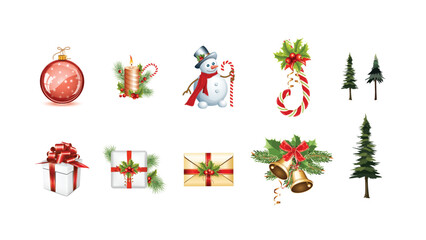 Beautiful Christmas Tree Vector Creations