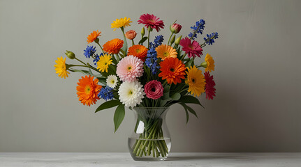 bouquet of flowers. Genrative.ai 