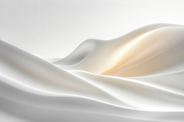 Abstract Minimalist Studio Room with Soft Lighting and Shadow for Product Display