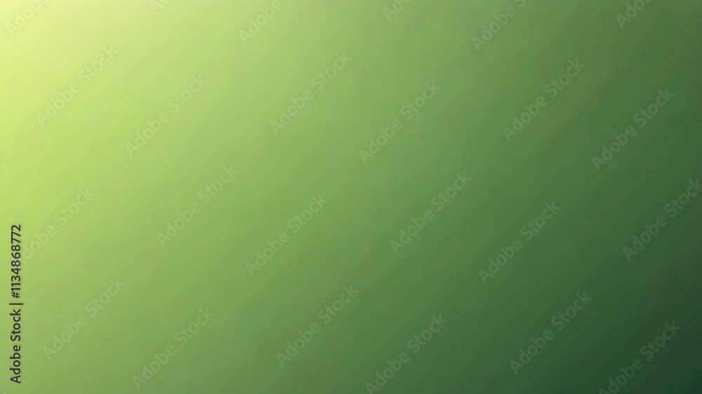 Poster abstract green background with soft light and subtle texture for design use