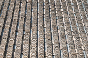 roof of the old building