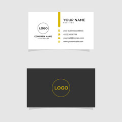 business card design vector template