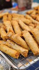 Spring roll vietnamese food