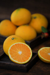 orange and lemon