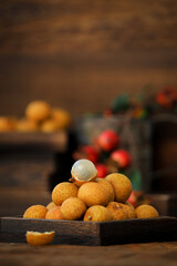  longan a Chinese fruits