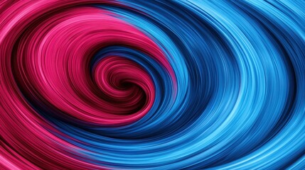 Fototapeta premium Colorful Swirling Patterns of Pink and Blue Creating a Visually Striking Abstract Background