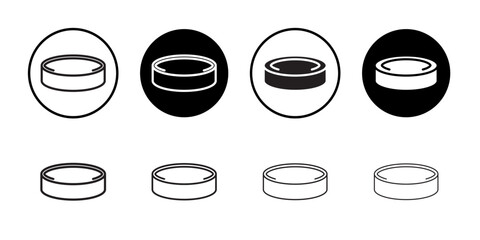 Cake ring icon Thin line art collection