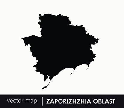 Regions of Ukraine. Zaporizhzhia Oblast vector map. you can use it for any needs.	