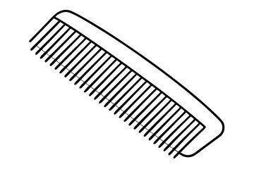 comb isolated on white