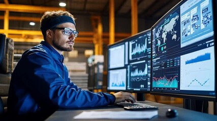 Analyzed supply chain managers display information about suppliers and delivery networks.