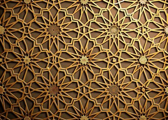 Elegant Geometric Line Ornament Silhouette Pattern for Modern Design and Artistic Projects in Black and White Aesthetic with Intricate Details and Creative Compositions