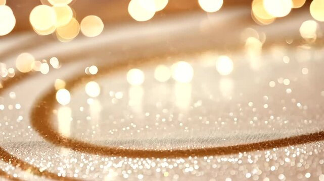 1_Stylish Party Invitation with Gold Accents and Festive Background