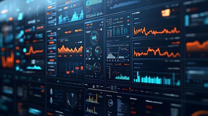 Advanced Business Analytics Dashboard with Data Visualizations