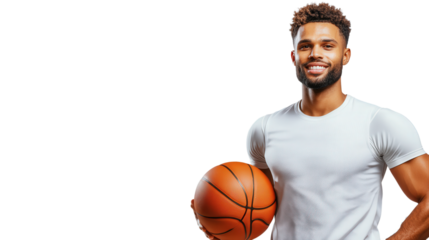 male basketball player shooting throwing ball into a hoop, isolated, transparent, png, background
