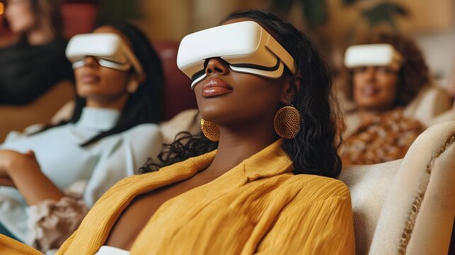 Immersive Experience with VR Technology in Relaxed Environment