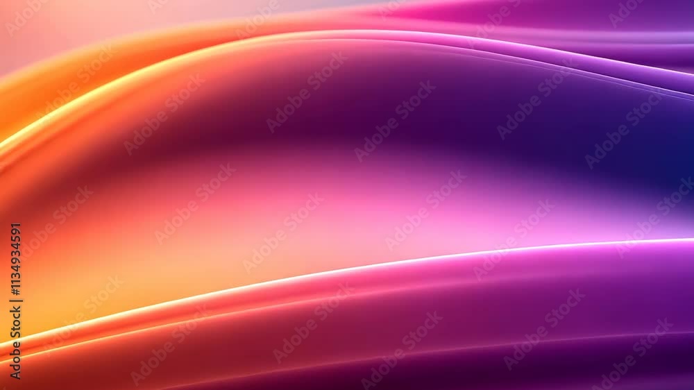 Poster smooth color transitions with vibrant waves in alpha and turbo style for creative projects