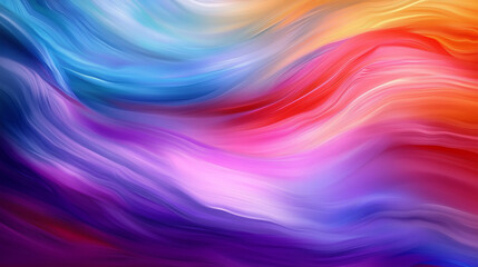 Fototapeta premium Abstract paint strokes in the style of Impressionism, soft blending of colors, textured brushwork