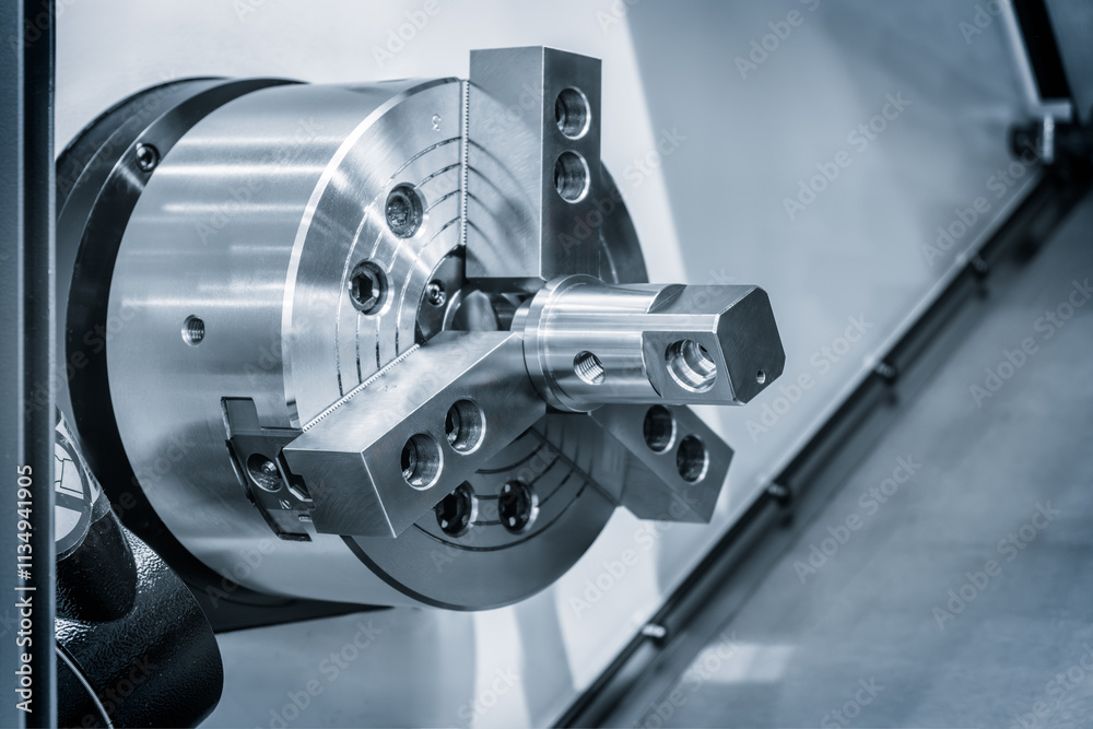Poster programmable modern cnc digital digital program machinemanufacturing professional metalworking machi