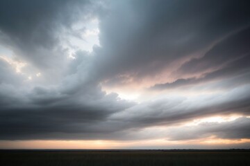 Naklejka premium Clouds