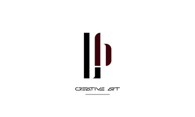 LB, BL, L, B abstract letters logo monogram