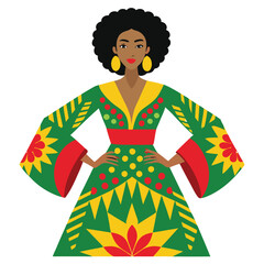 Black History Month Vector Graphic Elements - Celebrate Culture and Heritage