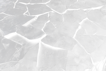 Close-up of Transparent , cracked stone texture.