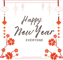 Happy New Year Text Effect Design 