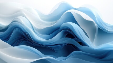 Waves of creativity unfold in shades of blue, inviting tranquility and inspiration for artistic exploration