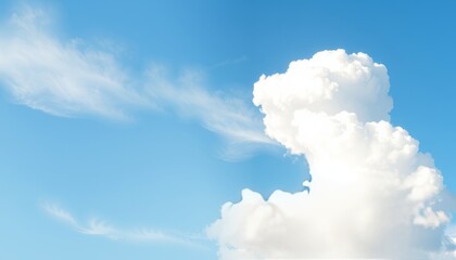 blue sky with clouds