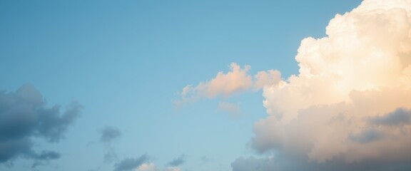 blue sky with clouds