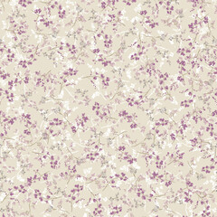 Textile and digital seamless pattern