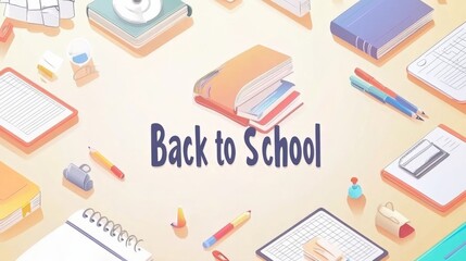 Happy Teachers Day. School backpack and open book on blackboard background with chalkdrawing dooles and lettering. Vector illustration.