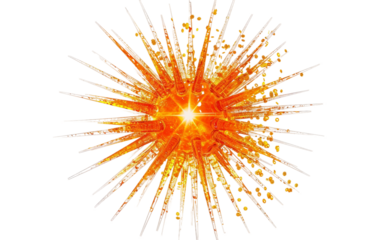 Radiant Burst of Sunlight Casting Its Warm Glow Over the Landscape