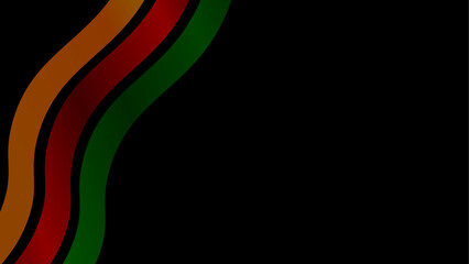 BLACK HISTORY MONTH CLELBRATION FEBERUARY 2025 BACKGROUND FLAYER DESIGN 