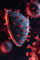 3D Visualization of a Virus: Exploring Microscopic Pathogen Structures and Implications for Health and Science Research