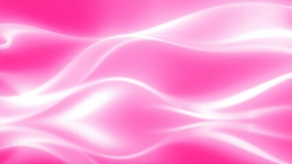 Abstract Pink and White Swirling Background with Soft Light and Smooth Curves