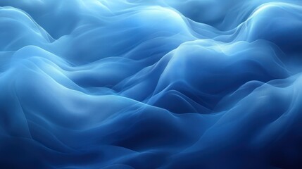 Obraz premium Gentle waves undulate gracefully beneath the surface, evoking a sense of calmness and serenity