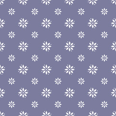 Abstract geometric floral seamless pattern. Modern stylish texture repeating. Vector background.